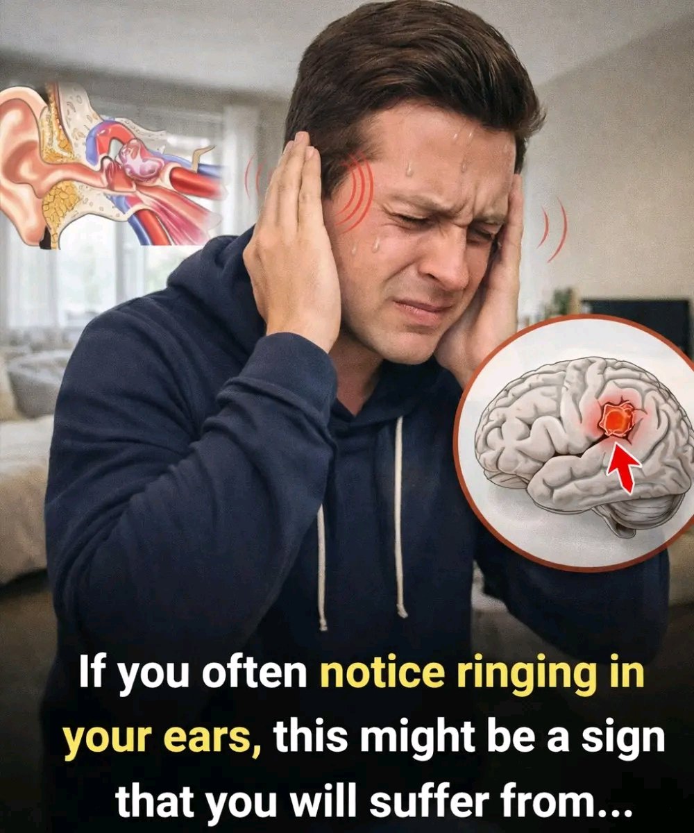 If you often notice ringing in your ears, this might be a sign that you will suffer from… 😲