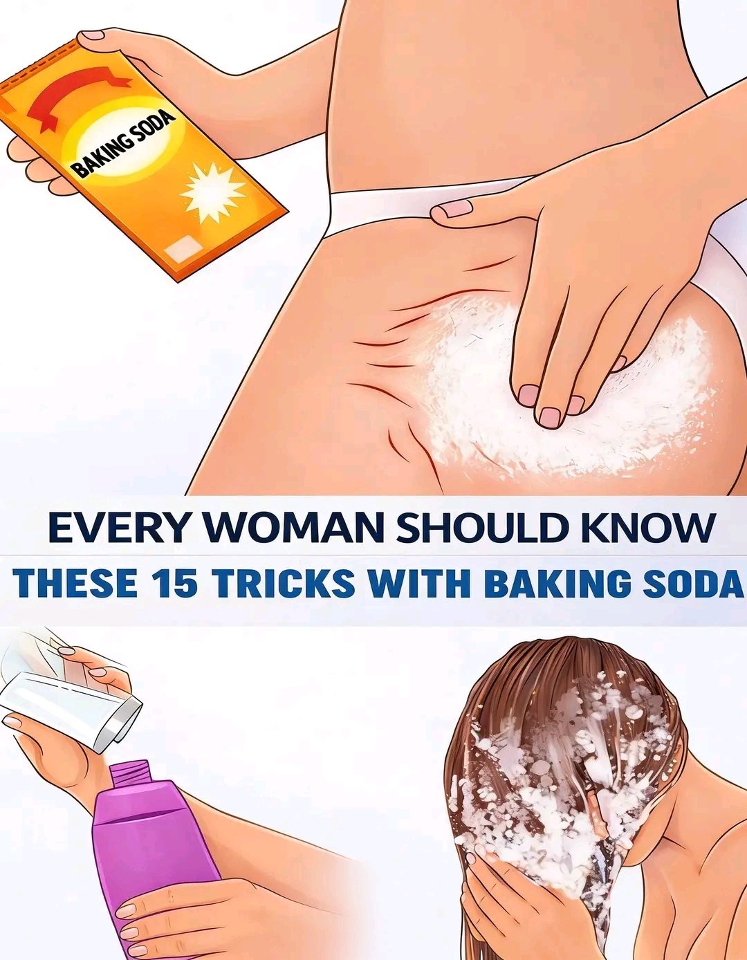 15 Brilliant Baking Soda Tricks Every Woman Should Know