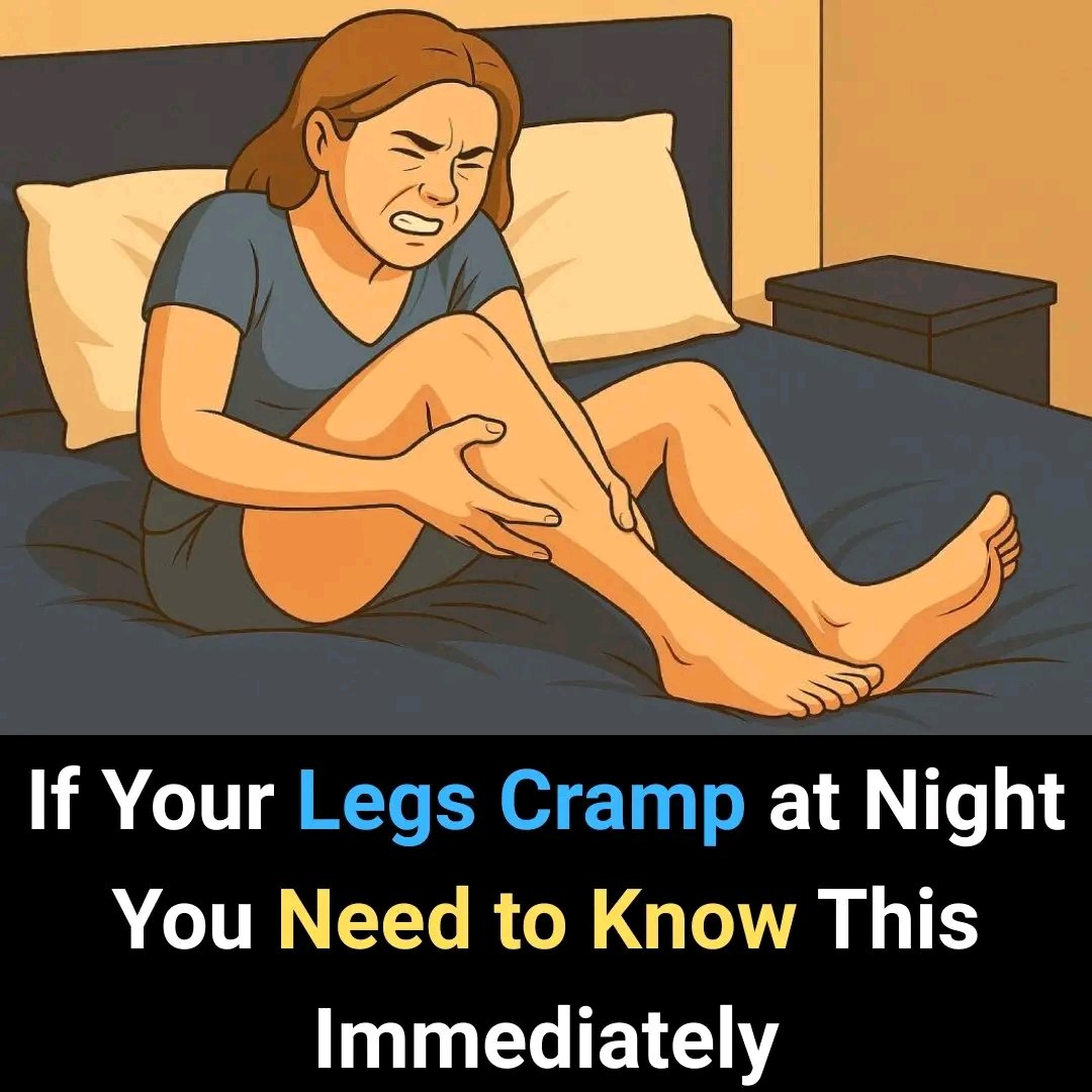 If Your Leg Cramps at Night, You Need to Know This Immediately ⚠️