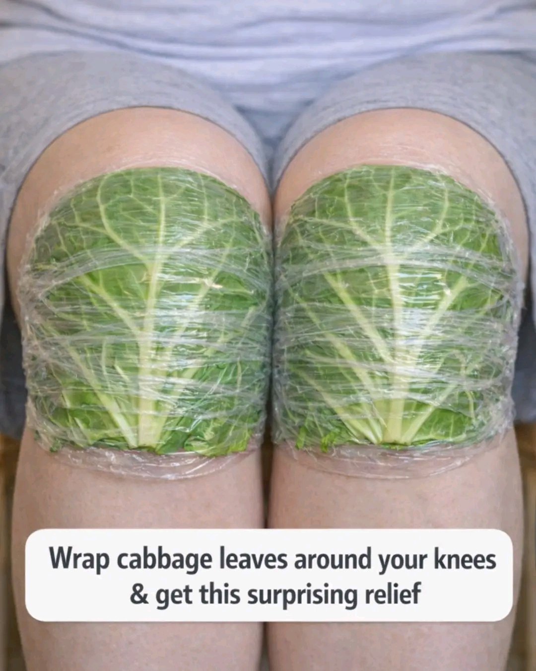 Wrap a Cabbage Leaf Around Your Knee & Get This Surprising Relief