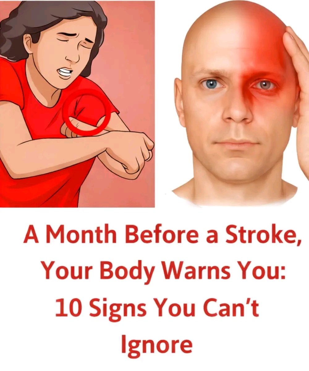 A Month Before a Stroke, Your Body Warns You: 10 Signs Not to Ignore
