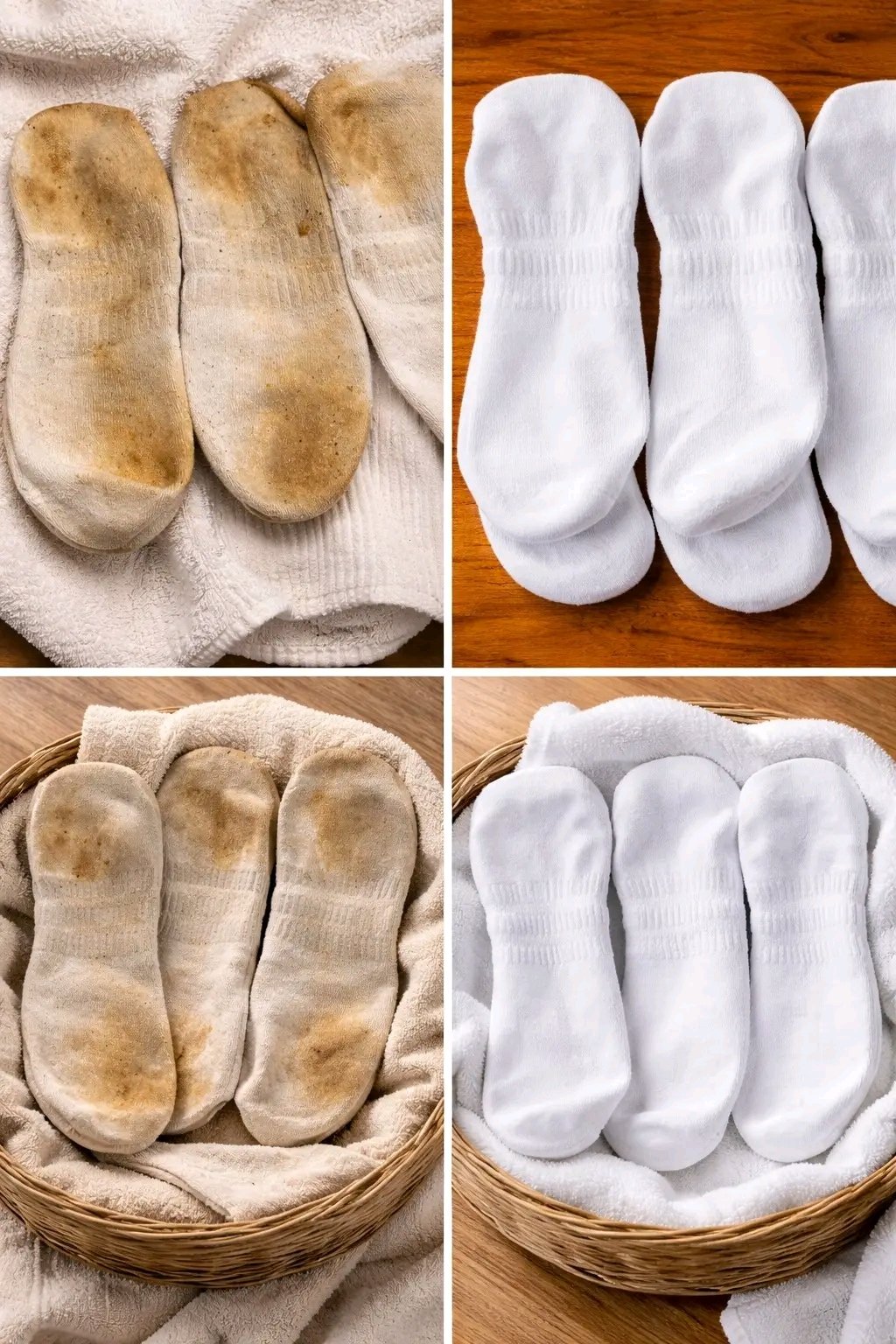 Scented and Very White Socks Without Bleach: This Is How You Remove Dirt Immediately