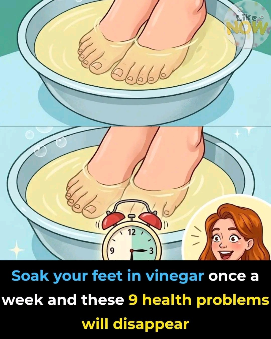 9 Problems a Weekly Vinegar Foot Soak May Help Improve 😳