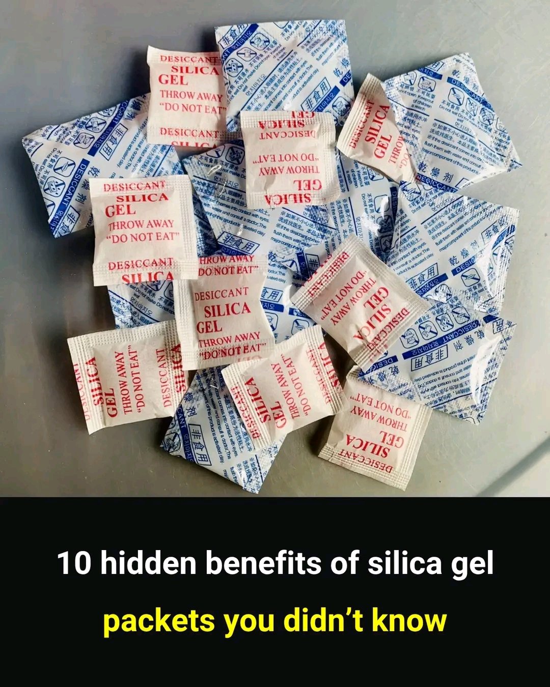 😲 Practical Uses of Silica Gel Packets You Might Not Expect