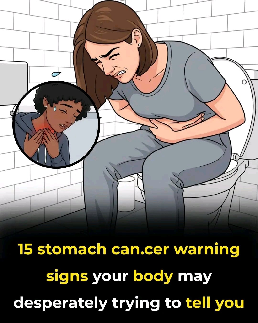 ⚠️ Early Signs of Stomach Cancer Are Often Overlooked
