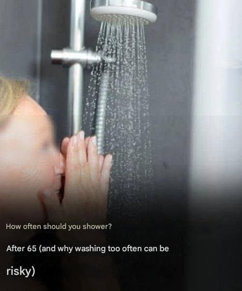 How Often You Should Shower After 65 (And Why Showering Too Often Can Be Bad for Your Health)
