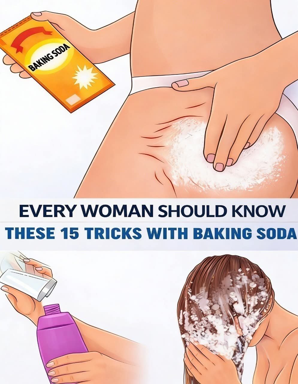 ✨ 15 Brilliant Baking Soda Tricks Every Woman Should Know