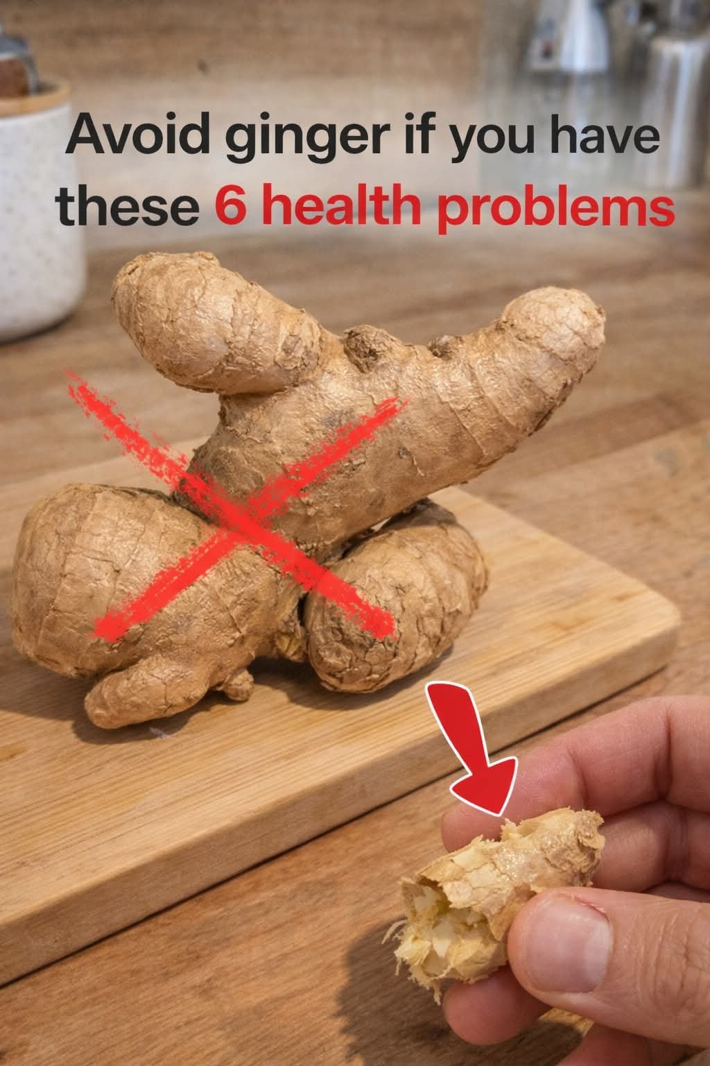 ⚠️ Doctors Warn: Ginger Consumption Can Cause These Effects