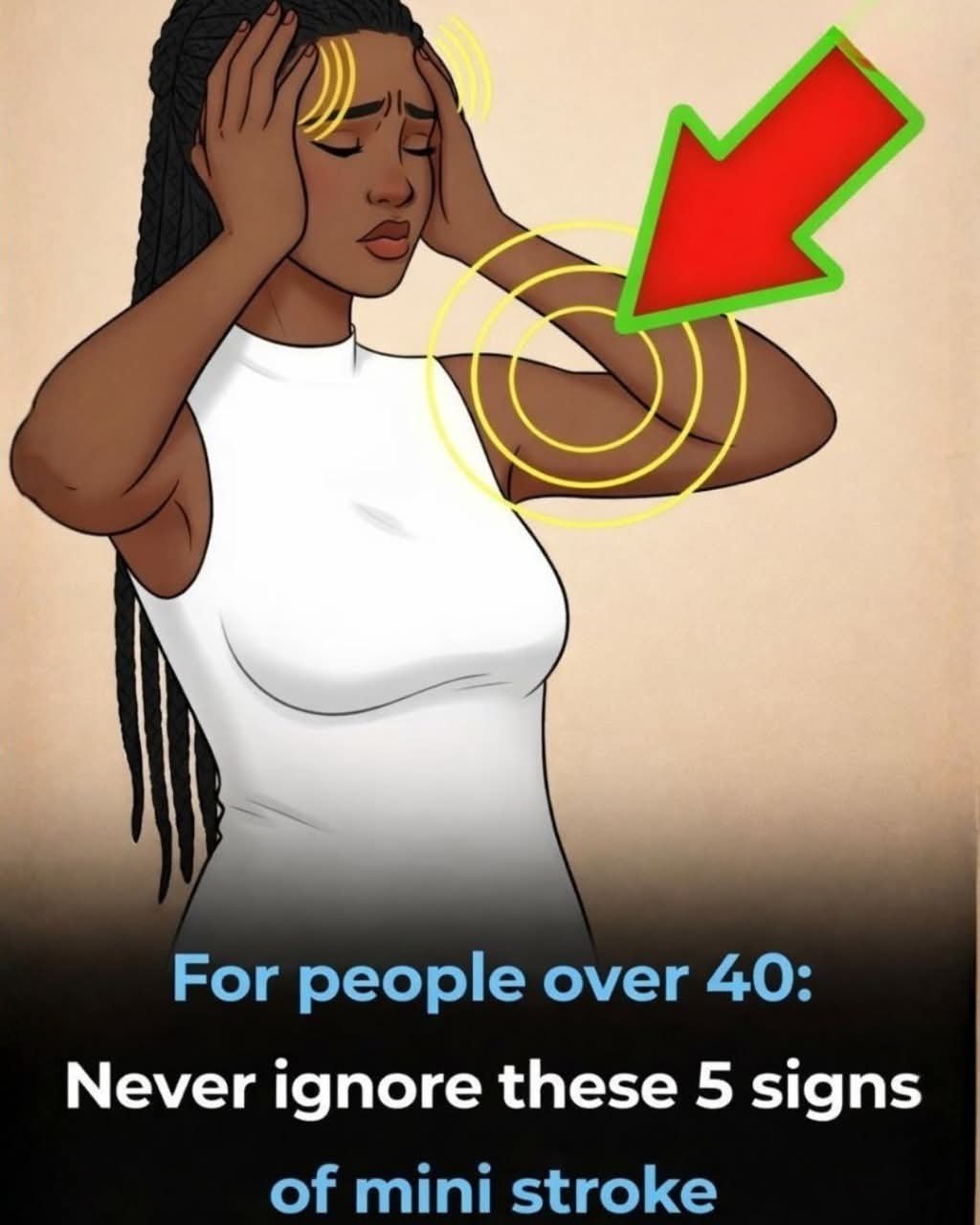 🚨 Mini Stroke (TIA) After 40: A Wake-Up Call You Shouldn’t Ignore