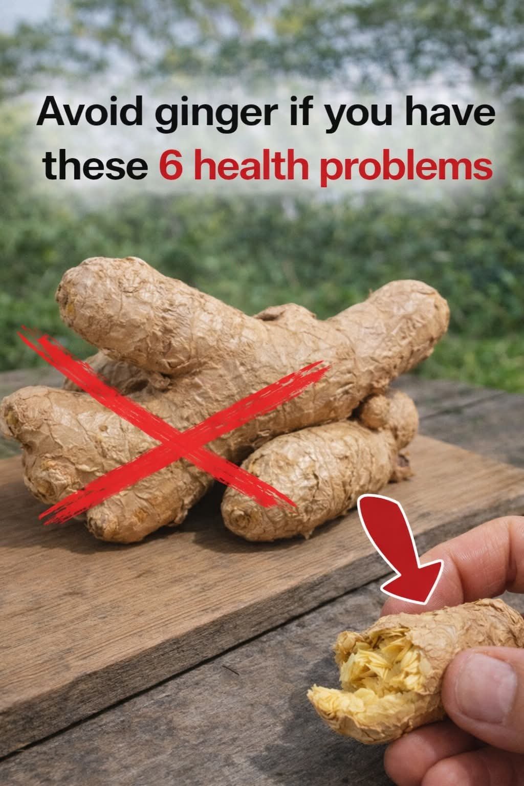 ⚠️ Doctors Warn: Ginger Consumption Can Cause…