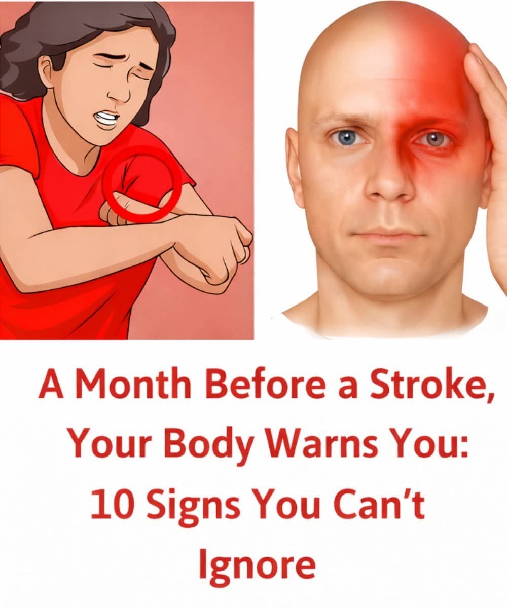 ⚠️ A Month Before a Stroke: 10 Warning Signs You Should NEVER Ignore