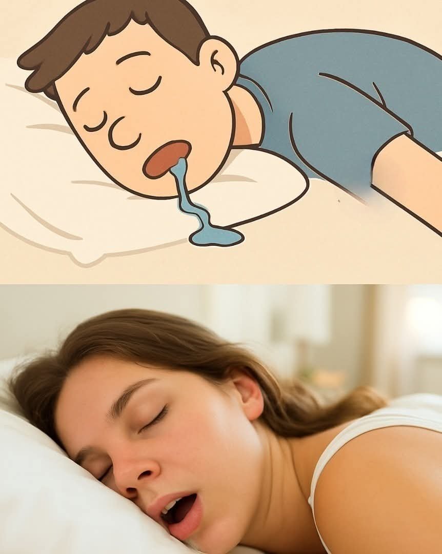 😴 Drooling While You Sleep — What Does It Really Mean?