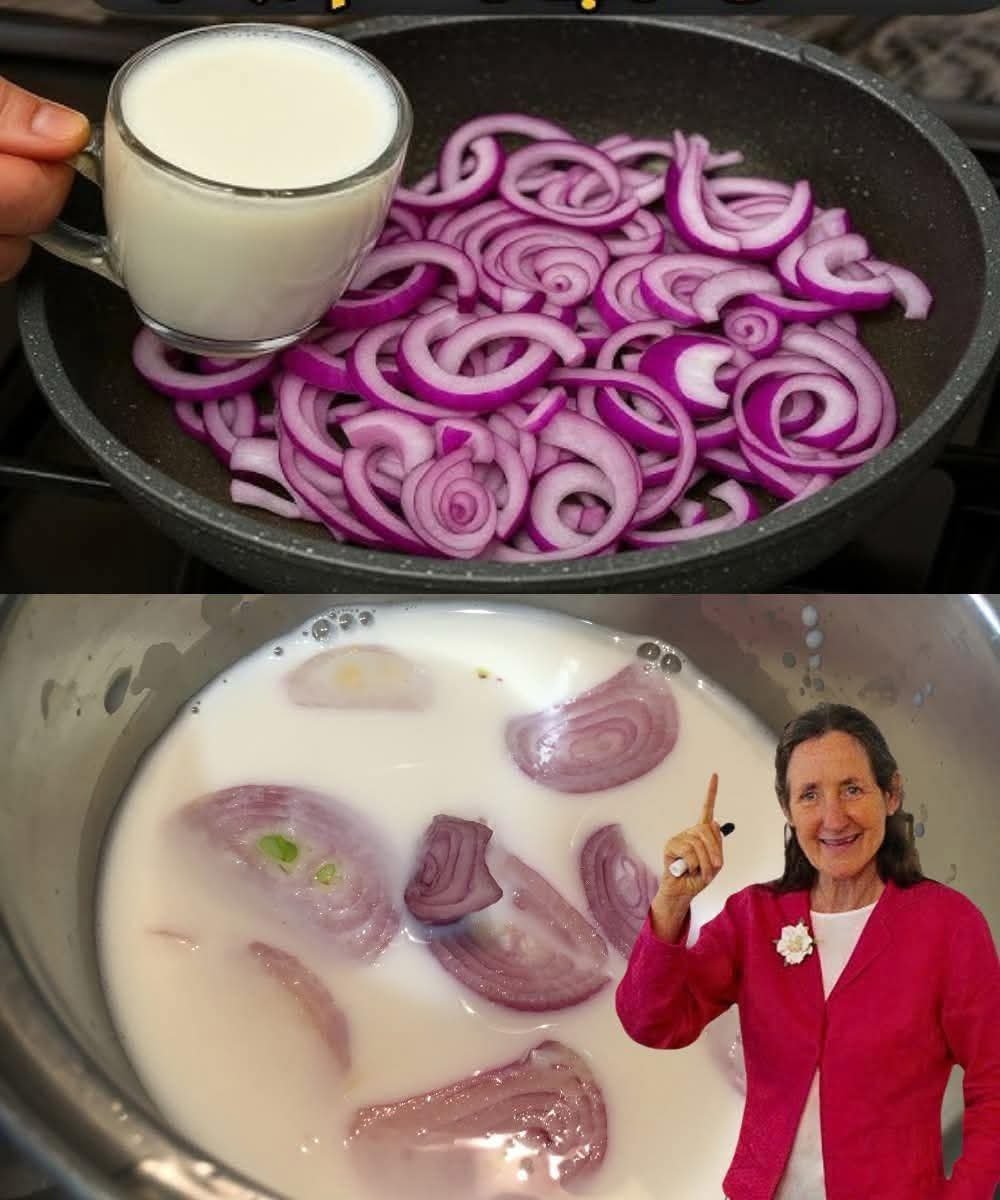 🧄🥛 Boil Onion in Milk? Here’s the Truth Behind This Viral Remedy