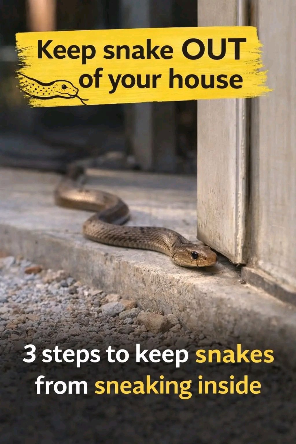 3 Simple Ways to Keep Snakes Away From Your Home